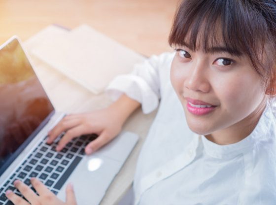 student as a blogger